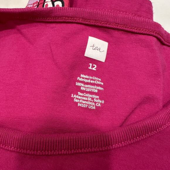 Tea Collection Hot Pink Giraffe Tank Dress - Picture 6 of 8